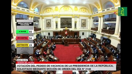 El Congreso de Perú rechaza destituir al presidente Castillo
