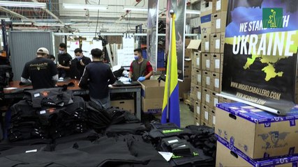 Las manos colombianas que blindan vidas en Ucrania