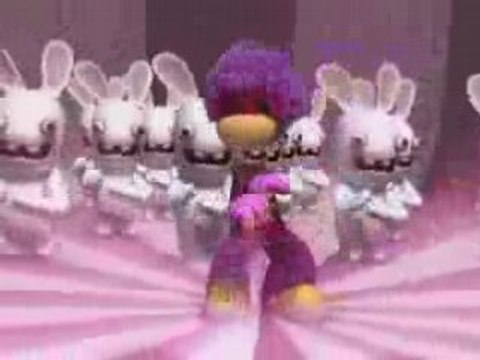 Les Lapins Crétins ne peuvent pas traire les vaches