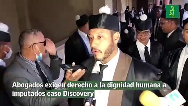 Abogados exigen derecho a la dignidad humana a imputados caso Discovery