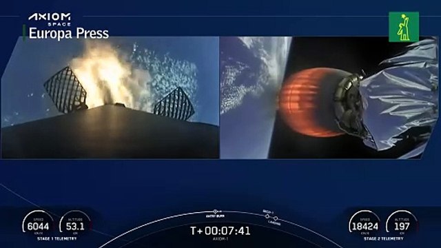 Despega la primera misión privada a la Estación Espacial Internacional