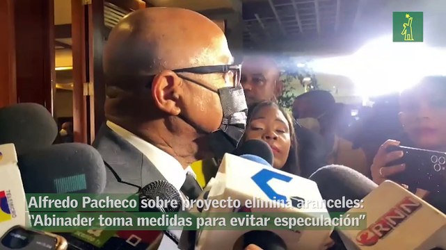 Alfredo Pacheco sobre proyecto elimina aranceles: “Abinader toma medidas para evitar especulación”