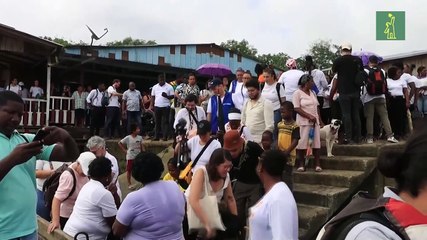 Peregrinación en homenaje a los 20 años de la masacre de Bojayá, un dolor que sigue latente