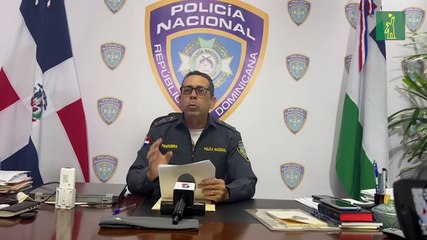 Policía captura a dos hombres por robo de valija a camión de valores