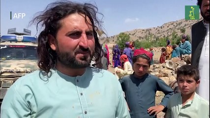 Tareas de rescate en Afganistán tras sismo que dejó al menos un millar de muertos