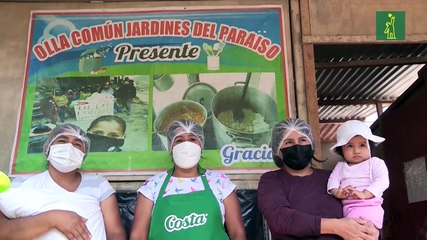 Las ollas comunes luchan contra el hambre en las invisibles barriadas de Lima