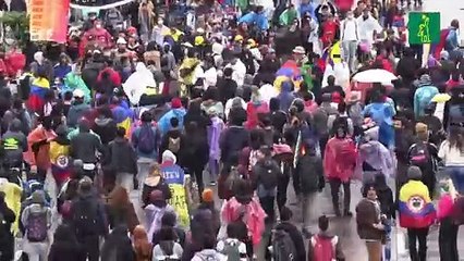 Poca afluencia y en relativa calma, así transcurrió el aniversario de las protesta sociales en Colombia