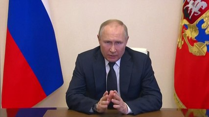Putin asegura que la operación militar en Ucrania avanza "según lo planeado"