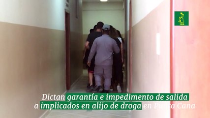 Dictan garantía economica e impedimento de salida a implicados en alijo de droga del aeropuerto de Punta Cana