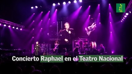 Concierto Raphael en el Teatro Nacional