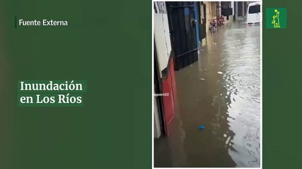Inundación en Los Ríos