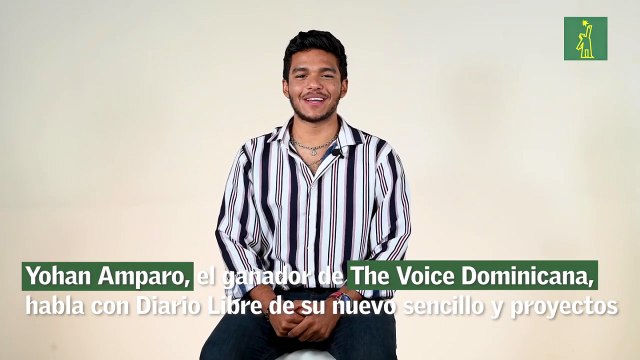 Yohan Amparo, el ganador de The Voice Dominicana, habla con Diario Libre de su nuevo sencillo y proyectos
