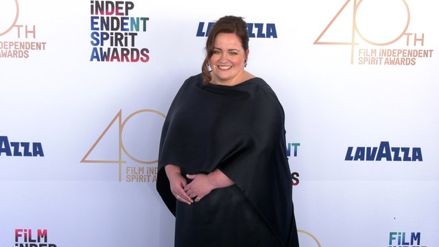 Jessica Gunning 2025 Film Independent Spirit Awards Blue Carpet Arrivals