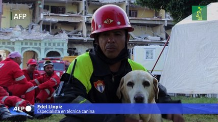 En Cuba, la búsqueda sigue en los escombros del hotel Saratoga