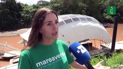 Wanda, la primera rueda sostenible latinoamericana que pesca basura flotante