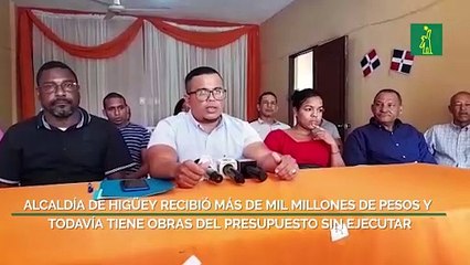 Alcaldía de Higüey ha recibido más de mil millones de pesos y todavía tiene obras del presupuesto participativo sin ejecutar, denuncian comunitarios