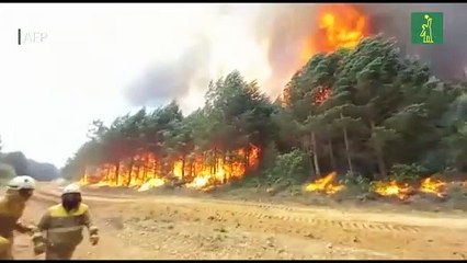 Con récords de temperatura, la ola precoz de calor en Europa se desplaza al este