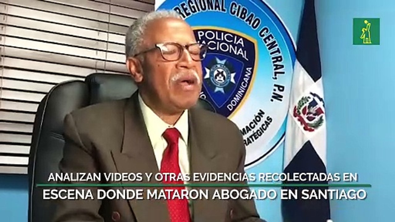 Analizan videos y otras evidencias recolectadas en escena donde mataron abogado en Santiago