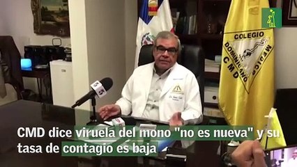 CMD dice viruela del mono "no es nueva" y su tasa de contagio es baja