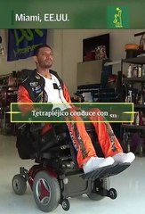 QUE COSAS! - Tetrapléjico conduce con su mente