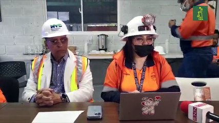 Avanzan más del 50% del camino de rescate hacia los mineros