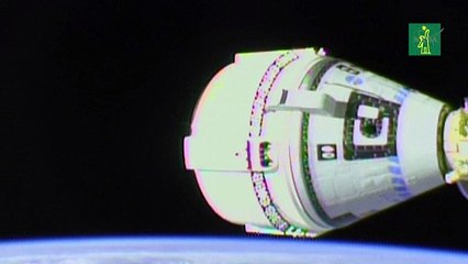 La cápsula Starliner de Boeing se acopló a la ISS