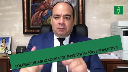 Colegio de Abogados pide investigación exhaustiva sobre asesinato de jurista en Santiago