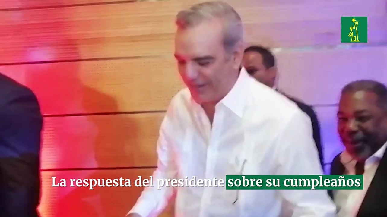La respuesta del presidente sobre su cumpleaños