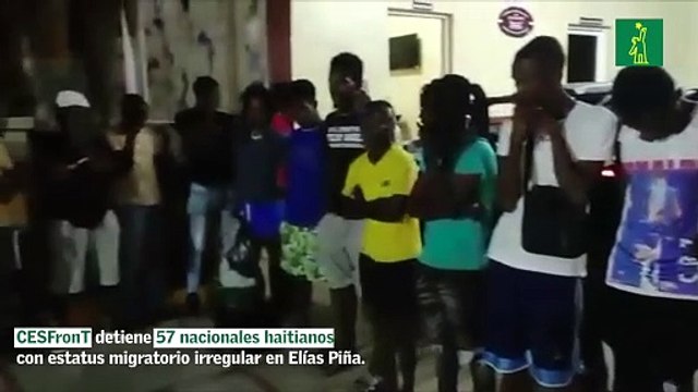 Cesfront detiene 57 haitianos con estatus migratorio irregular en Elías Piña