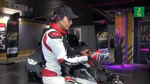Una iraní rompe barreras con su moto a 160 km/h