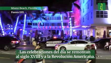 Así se celebró el Día de la independencia de Estados Unidos