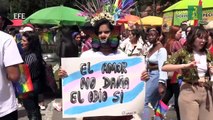 Decenas marchan en Colombia el Dïa del Orgullo y reivindican sus derechos