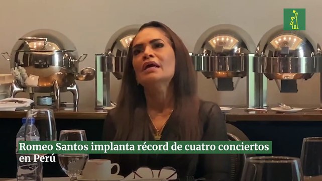 Romeo Santos implanta récord de cuatro conciertos en Perú