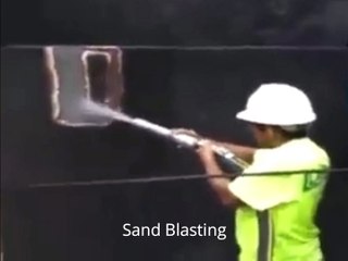 Sand Blasting rust
