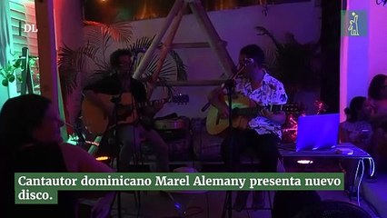 Cantautor dominicano Marel Alemany presenta nuevo disco