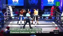 Fallece producto de un accidente, boxeador Francisco Contreras 