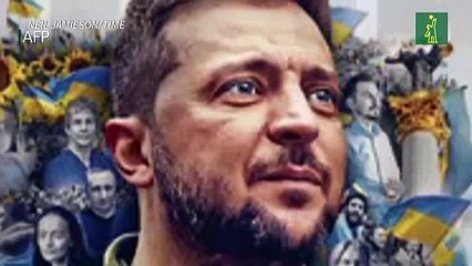 Volodimir Zelenski, personaje del año 2022 para la revista Time
