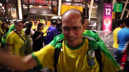 Goleada contra Corea del Sur anima fiesta de Brasil en Catar