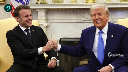 Ukraine | Macron fact checks Trump on like TV