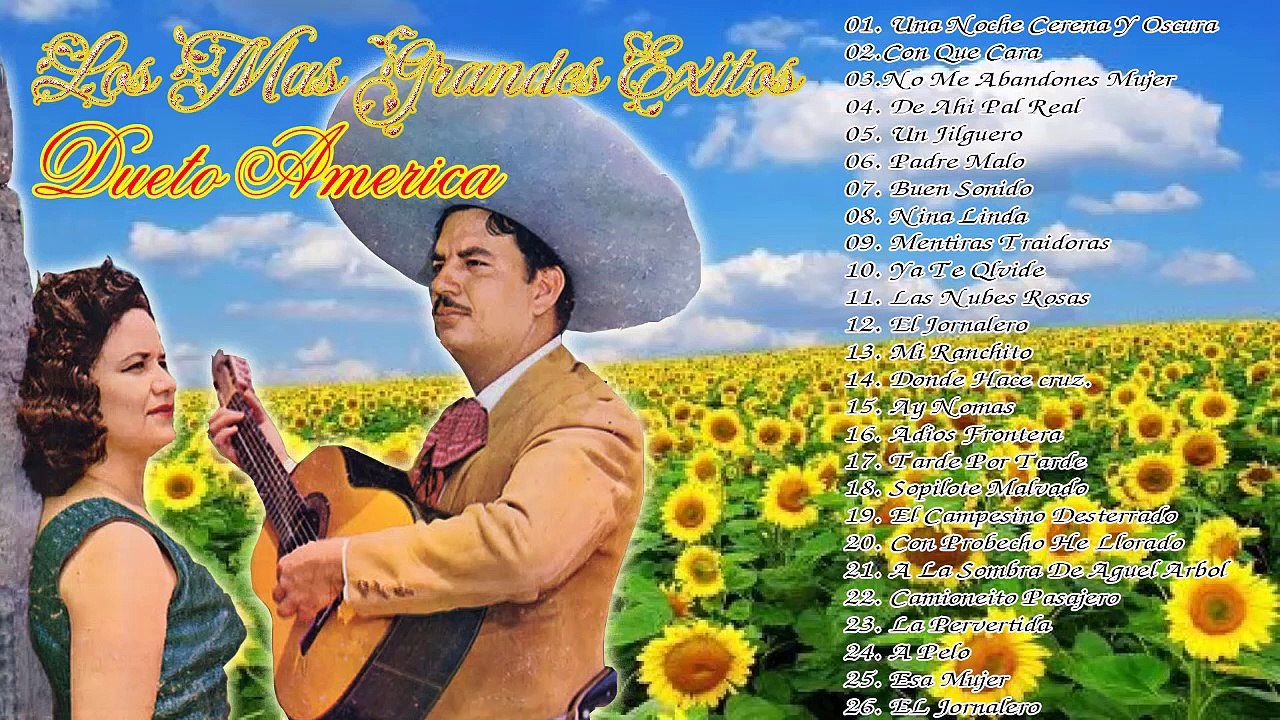 DUETO AMERICA  FRENTE A FRENTE MIX 30 EXITOS DE ANTAÑO PEGADITOS _ CORRIDOS Y RANCHERAS ÉXITOS