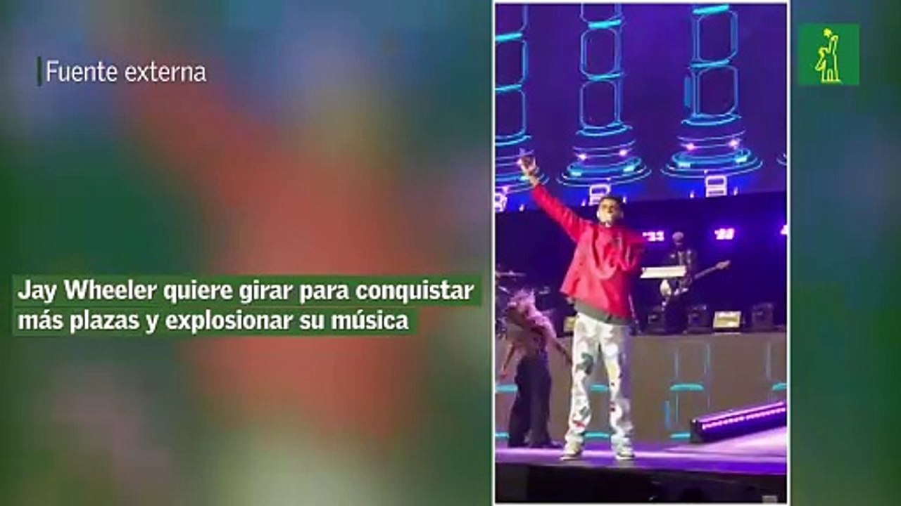 Jay Wheeler quiere girar para conquistar más plazas y explosionar su música