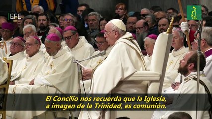 El papa llama a evitar la "polarización" y los "venenos" en la Iglesia