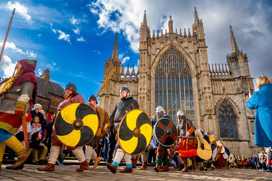 York Viking Festival 2025: Huge crowds and over 450 Vikings take over York in JORVIK Viking Festival’s biggest day