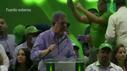 Leonel Fernández: "Hoy la Fuerza del Pueblo exhibe músculo, fuerza y poder para dirigir la República Dominicana"