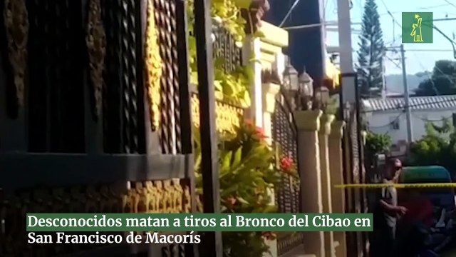 Desconocidos matan a tiros al Bronco del Cibao en San Francisco de Macorís