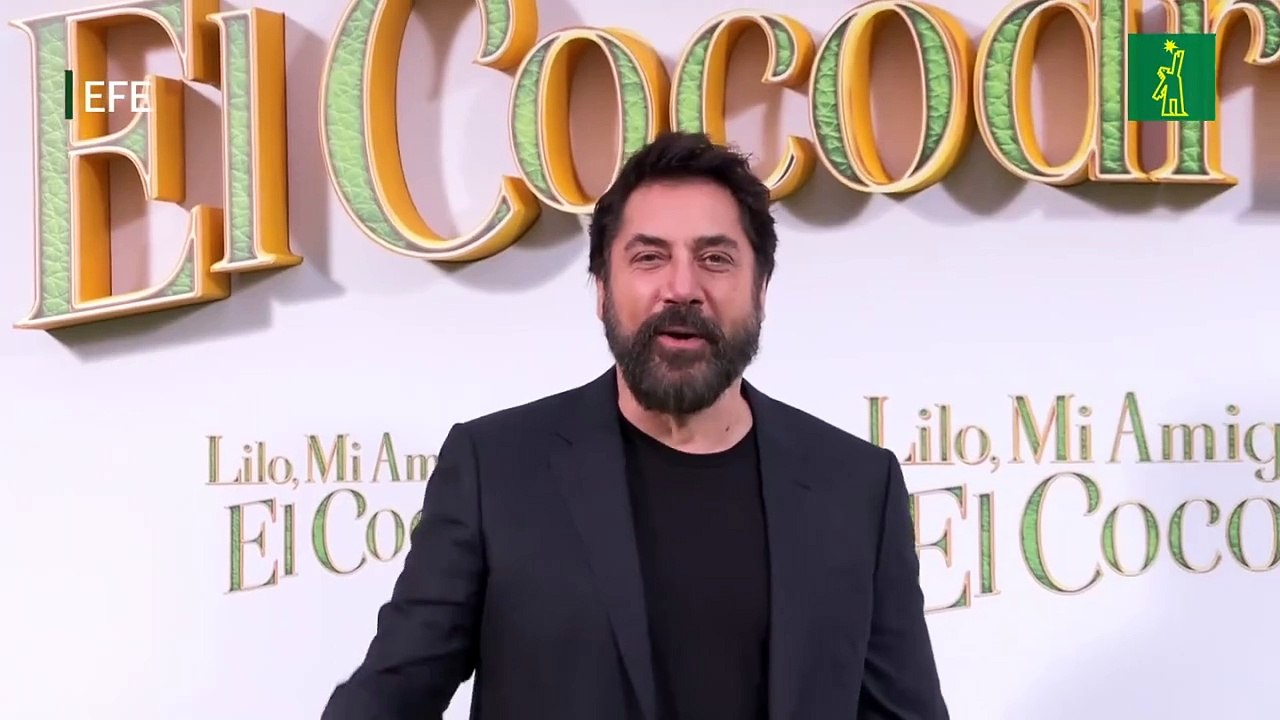 "Lilo, mi amigo el cocodrilo" hace cantar y bailar a Javier Bardem