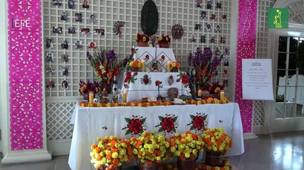 La Casa Blanca organiza ofrenda para los familiares fallecidos de sus trabajadores