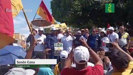 CMD realiza marcha contra las ARS en SFM y anuncia paro de dos días en la Región Norte