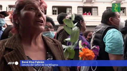 Señor de los Milagros vuelve a las calles de Lima tras la pandemia