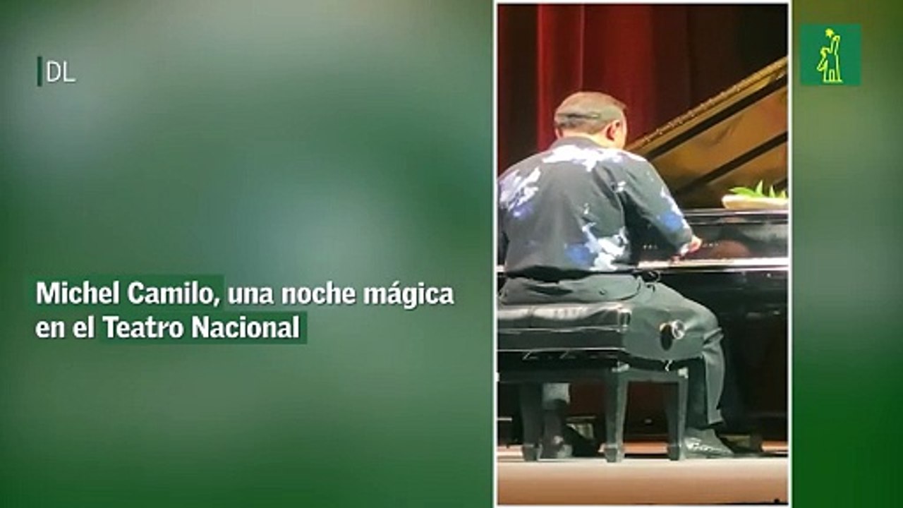Michel Camilo, una noche mágica en el Teatro Nacional